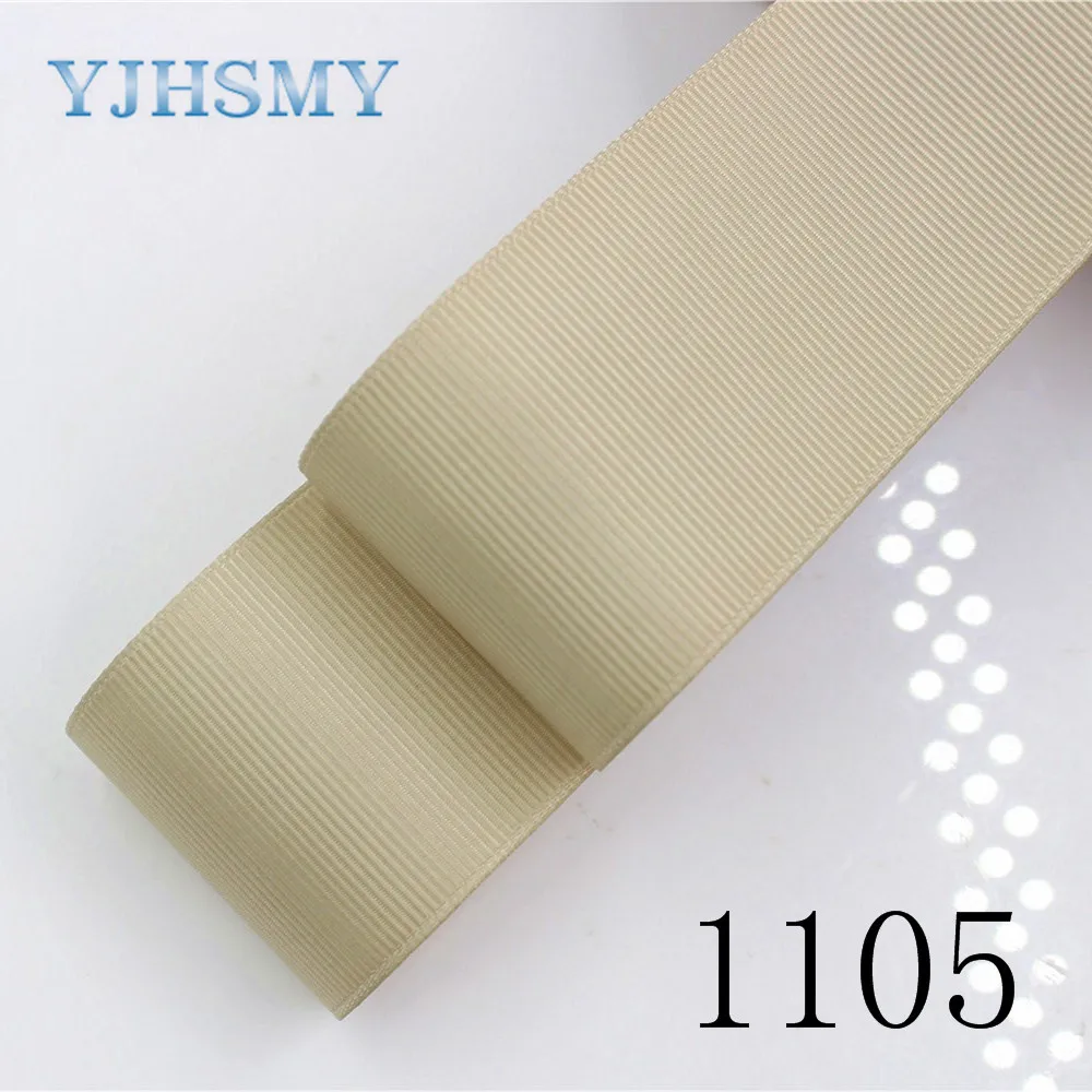 YJHSMY J-17713-L38MM 38 мм 10 ярдов однотонные ленты термопечать grosgrain Свадебные аксессуары