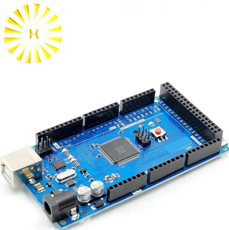 Макетная плата Mega 2560 R3 ATmega16U2 1 шт. + USB кабель стартовый комплект сделай сам ATmega2560