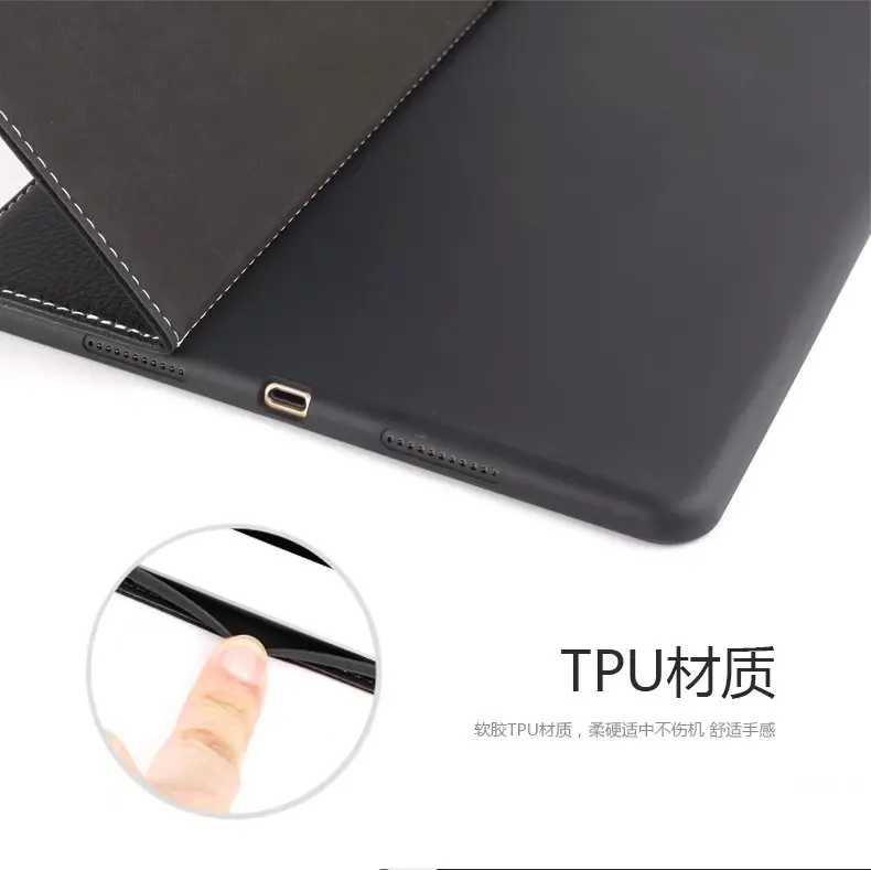 Чехол для iPad Pro 10.5 gebei Премиум из искусственной кожи Бизнес Folio Stand карман Авто
