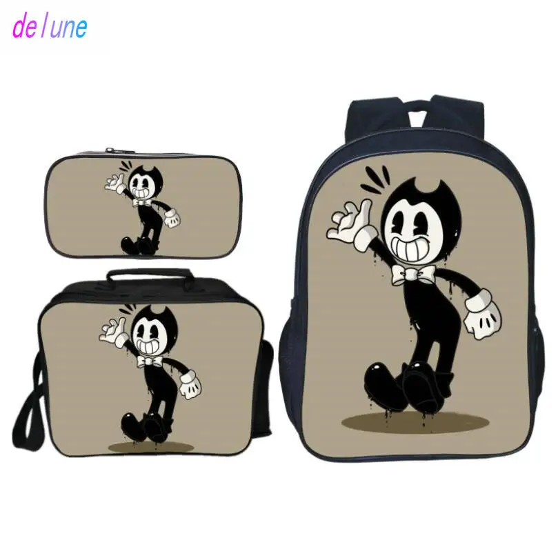 Набор рюкзаков Bendy And Ink Machine набор для мальчиков и девочек повседневные