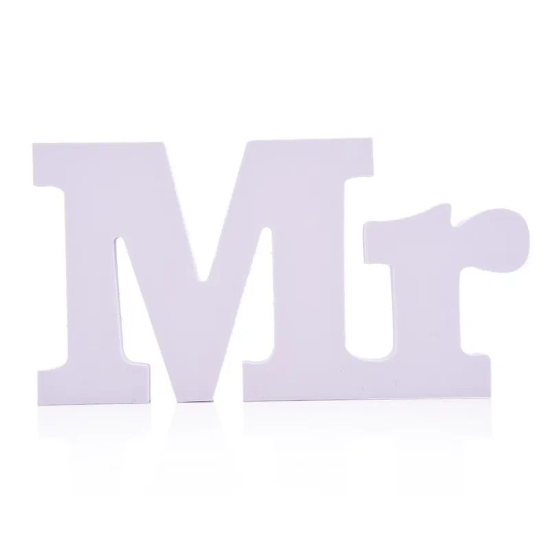 Милый декор стола Mr & Mrs бесплатная доставка|decoration accessories|wedding signsmr mr |