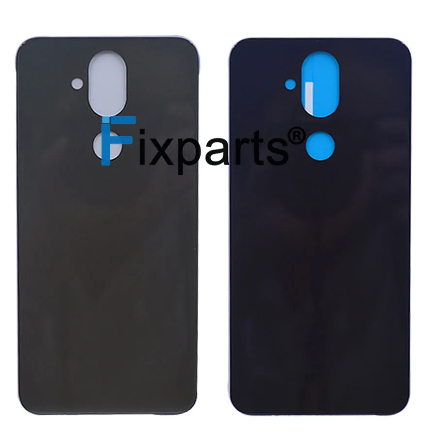 Оригинальная новая задняя крышка для Nokia X7 аккумулятора металлическая корпуса 8 1