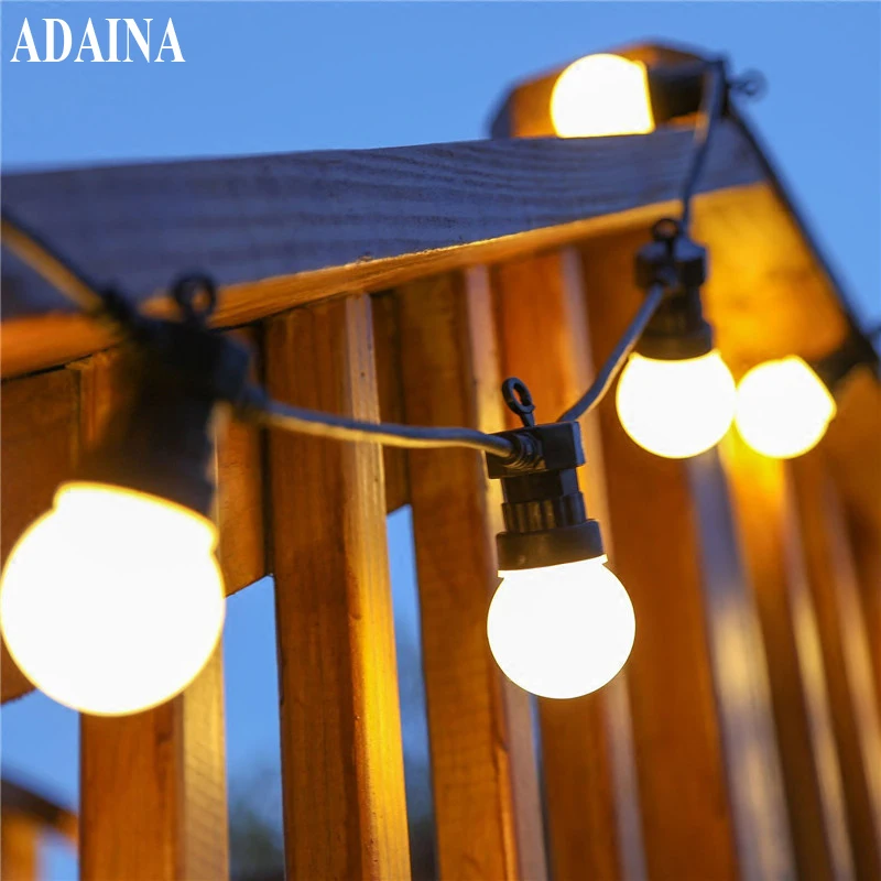 Уличная Водонепроницаемая гирлянда с 20 шариками 110 220 В 5/10 м|led ball outdoor|lighting weddings20 led