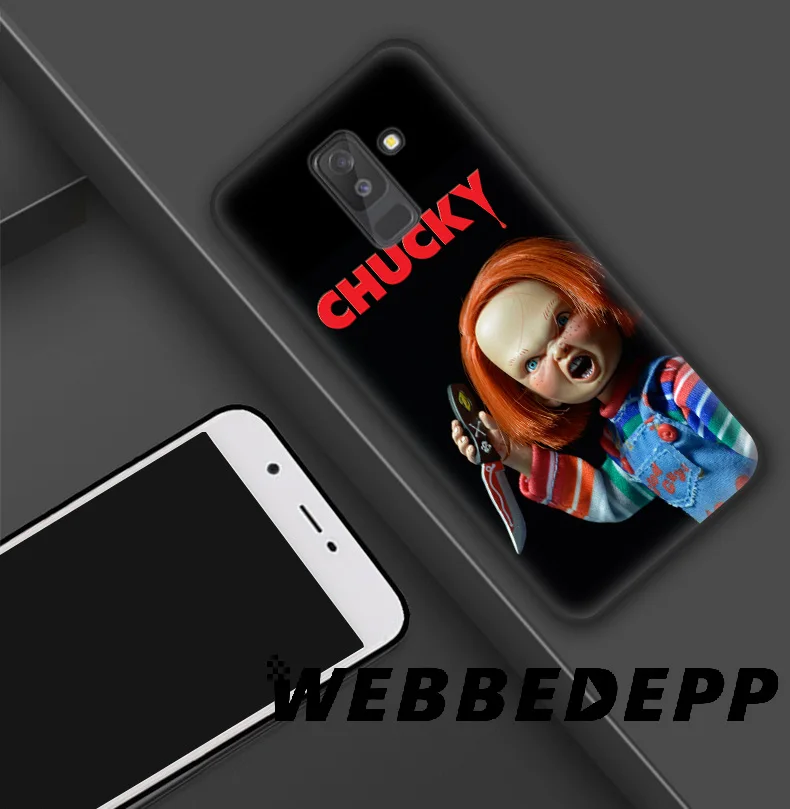 WEBBEDEPP Cool Chucky Child is Play Мягкий силиконовый чехол для Samsung Galaxy A9 A8 A7 A6 Plus 2018 A5 A3 2017 2016 Note 9