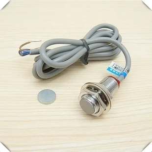

5PCS X Hall Sensor NJK-5002C,12mm diameter,detective distance 10mm,DC6V-DC36V,NPN,3 wire,NO