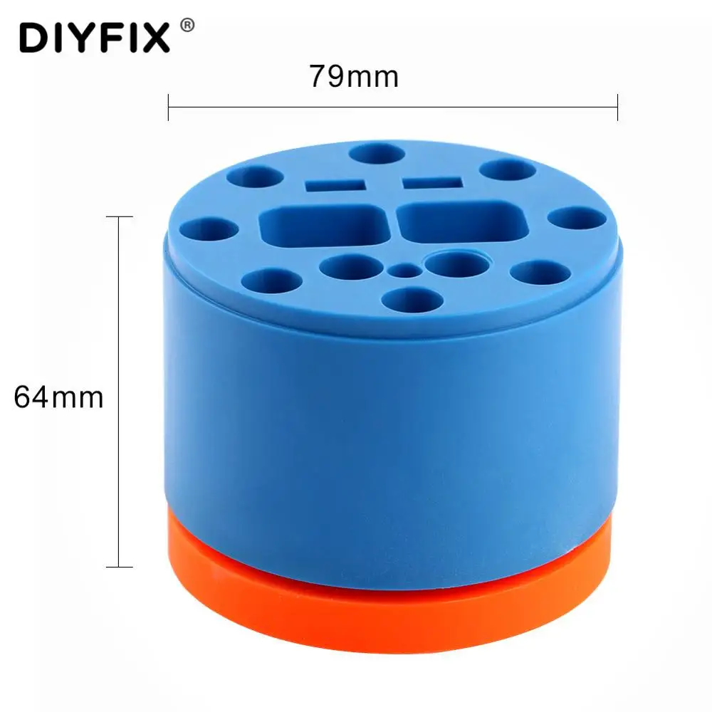 DIYFIX Mini 360 Вращающаяся Магнитная отвертка ящик для хранения настольная стойка