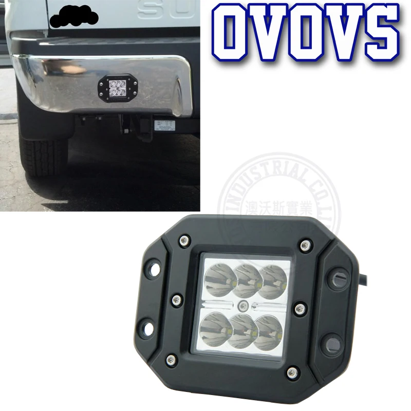 3 &quot18 Вт Led Pod Light со смывным креплением противотуманная фара для внедорожников ATV