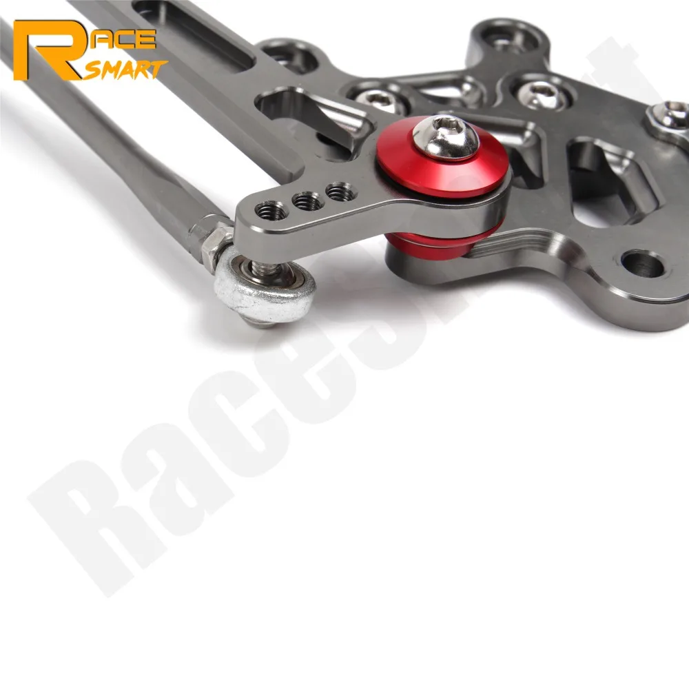 Для APRILIA RSV4 R/FACTORY 2009-2012 Задние подножки ног колышки педаль Аксессуары для мотоциклов ЧПУ Регулируемая Rearset подножки
