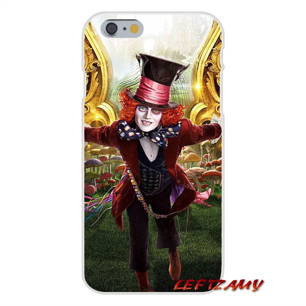 Для Samsung Galaxy S4 S5 MINI S6 S7 edge S8 S9 S10 Plus Note 3 4 5 8 9 прозрачный мягкий чехол cool Mad Hatter Алиса в