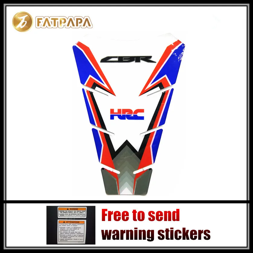 Отражающая 3d-наклейка на топливный бак мотоцикла аппликация для Honda CBR600RR CBR1000RR F4
