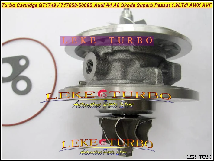 Турбокартридж CHRA GT1749V 717858 717858-0006 717858-5008S 717858-0002 038145702G 038145702E 038145702N 038145702J BLB AVB BPW |