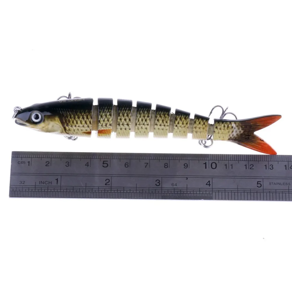 13 см 20 г рыболовные воблеры 6 сегментов Swimbait Crankbait приманка для рыбалки с