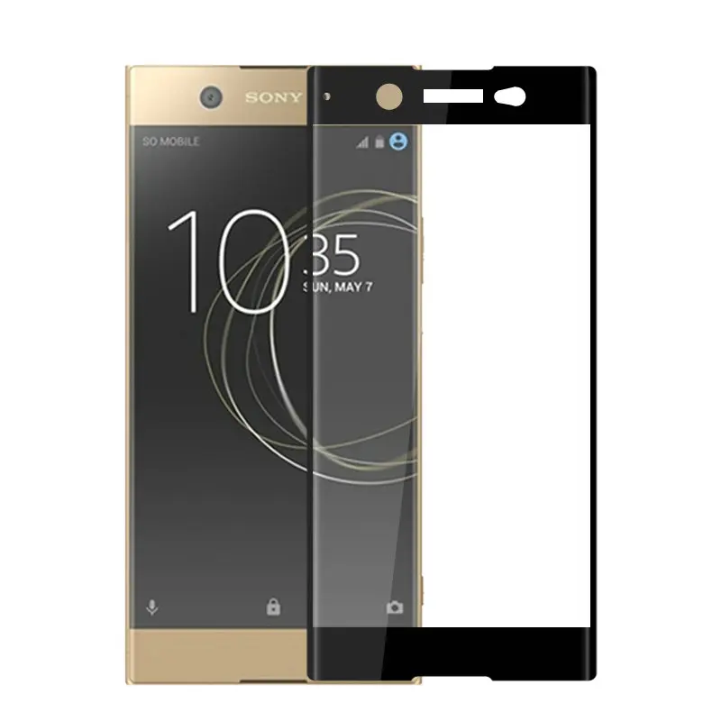 Для Sony Xperia XA1 Ultra Dual G3221 G3223 G3212 G3226 6 0 &quotXA2 9H 3D полное покрытие Закаленное стекло