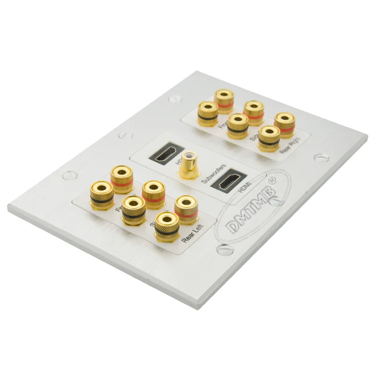 Алюминиевый объемный динамик 6 1 дюйма звуковая коробка настенная подставка типа