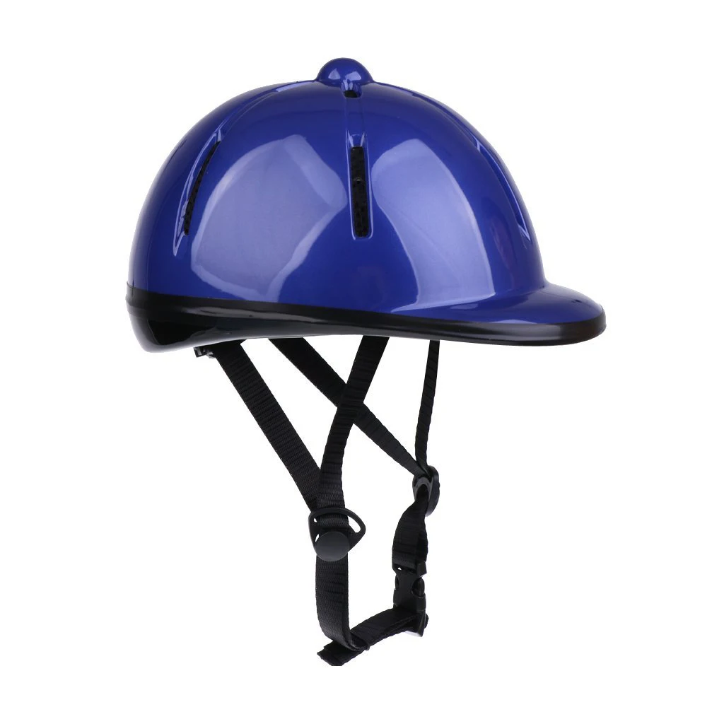 Children Kids Adjustable Horse Riding Hat/Helmet Head Protective Gear - Blue | Спорт и развлечения