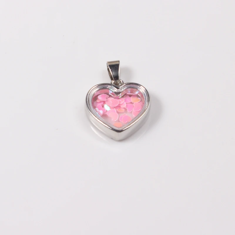 10 шт. Женский стеклянный медальон в форме сердца|floating locket|locket floatingfloating heart locket |