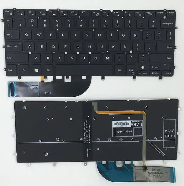 Клавиатура для Dell Inspiron 13 7348 7347 7352 7353 7359 15 7548 7547 US LAYOUT|Клавиатуры замены| |