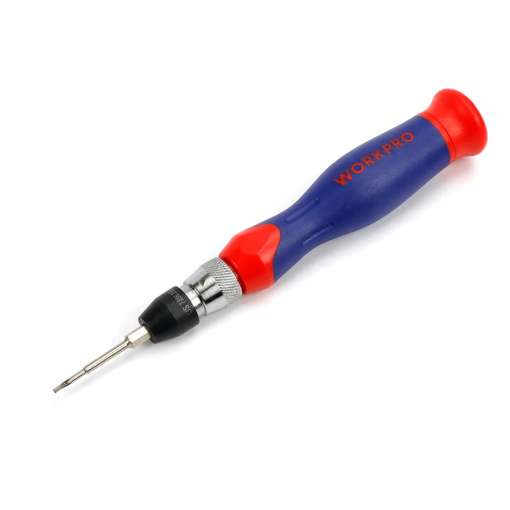 Прецизионная отвертка WORKPRO 17 шт. для Iphone электроники шлицевая Phillips Torx с функцией