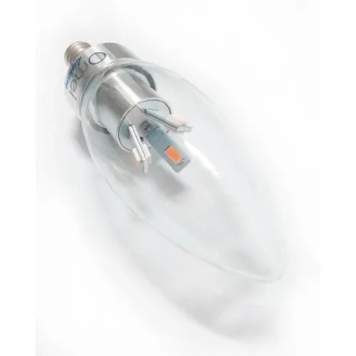 LED 3W E12 канделябр база холодный белый 6000K свеча свет 6 pack 40 ватт лампы накаливания