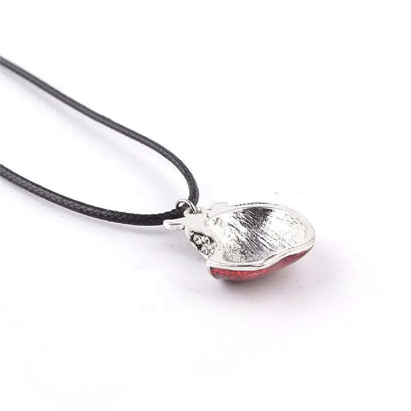 1 шт. ожерелье с подвеской в виде красного ядовитого яблока | Украшения и
