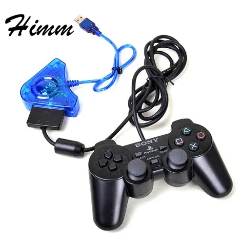 Для PS I II 1 2 PS1 PS2 PSX Playstation джойстик игровой контроллер к ПК USB конвертер адаптер