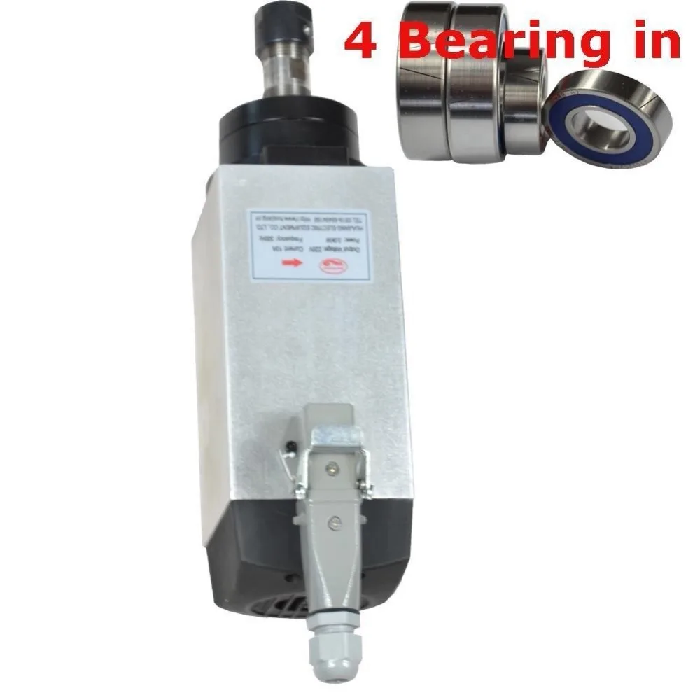 

CNC motor er20 4kw 220v air cooled SPINDLE MOTOR for cnc milling machine