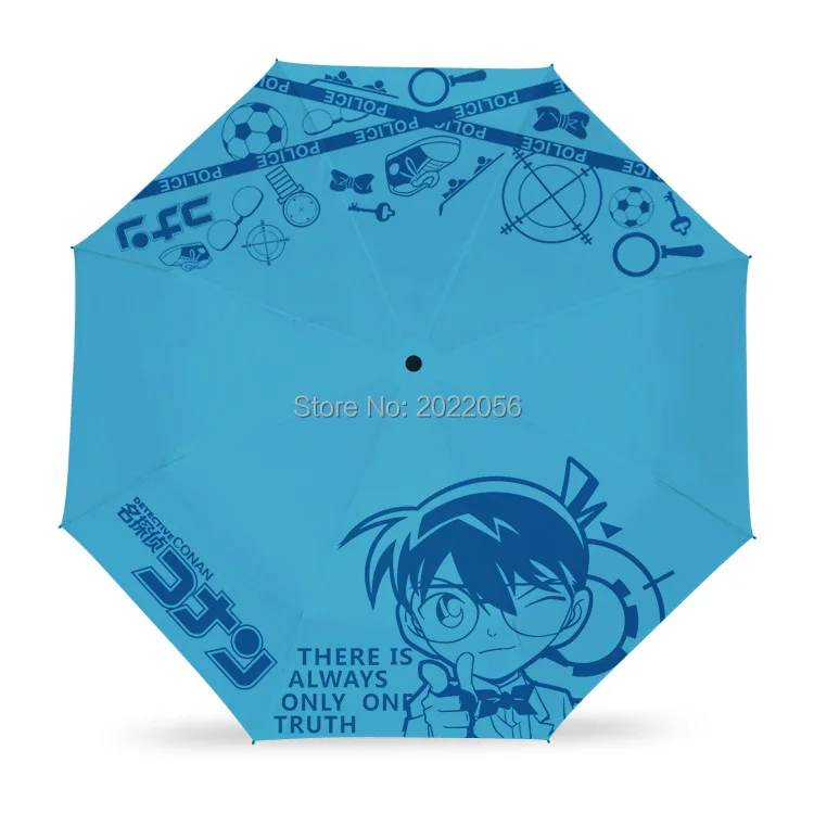 Аниме Манга детский складной детектива Конана зонтик 018 | Дом и сад
