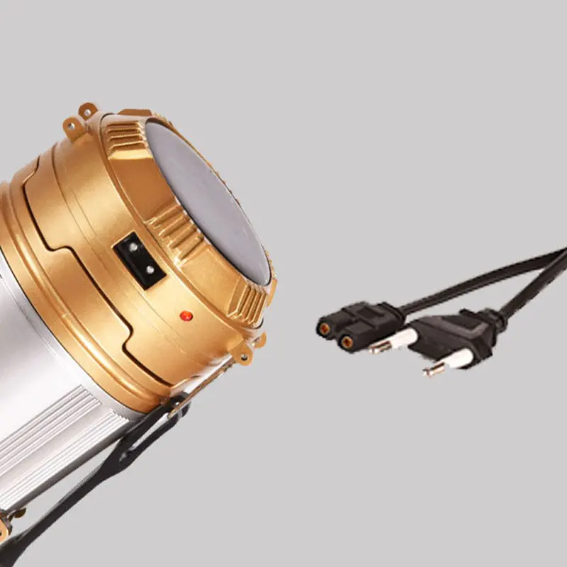 Solar LED Camping Lantern Portable Outdoor Rechargeable Tent Lamp Foldaway Handheld Flashlights SMN88 | Спорт и развлечения