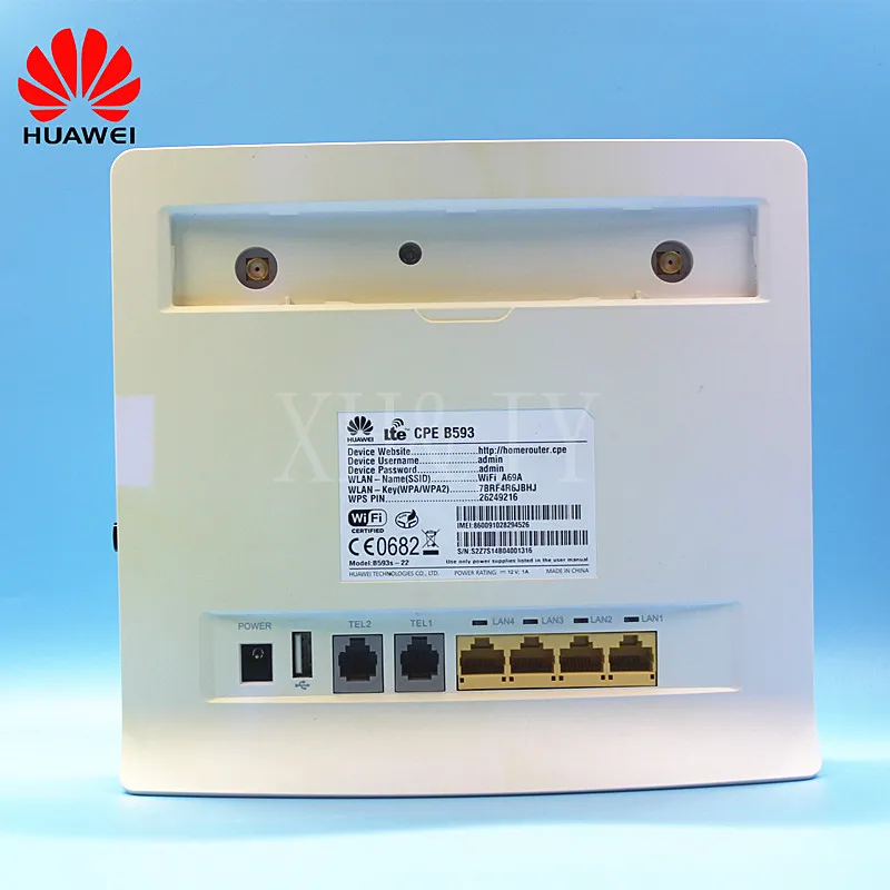 Разблокированный используемый беспроводной маршрутизатор huawei B593 B593s 22 с