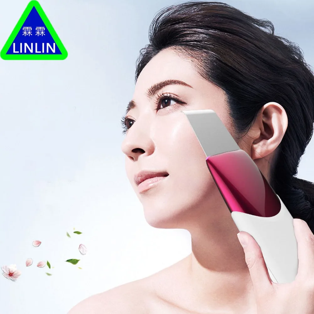 LINLIN ультразвуковая терапия для скруббера кожи ультразвуковой очиститель пор