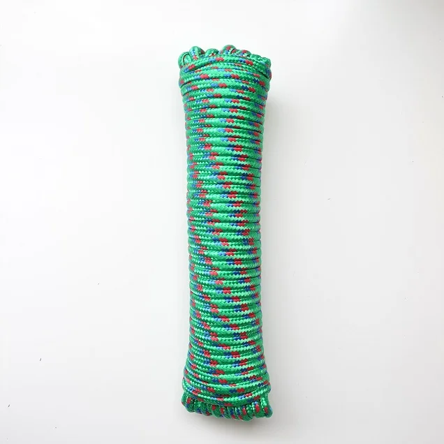 Green 3/8 в такой стране, как. X 100 футов. Сверхмощный Алмазный Плетеный полипропиленовый трос, ПП веревка для лодки, Парусная походная линия для одежды - Цвет: Green