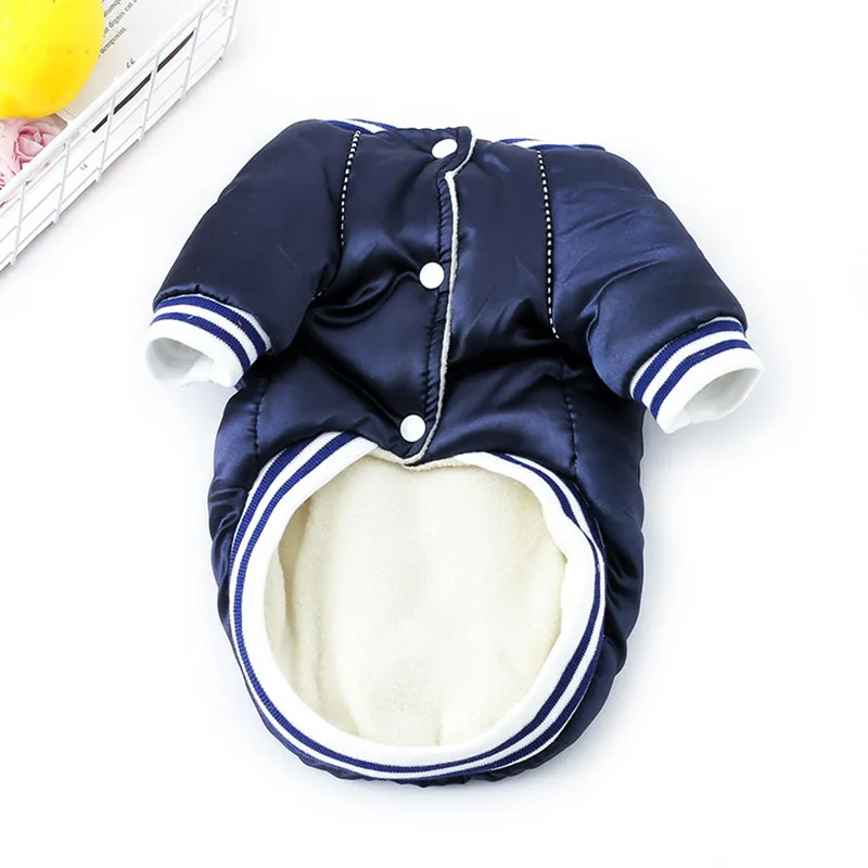 2018 Зимняя Одежда для питомцев Модная шелковая бейсбольная куртка питомца кота