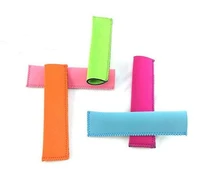 discount stock dhl 1000pcs pop ice sleeves freezer pop holders popsicle icy block lolly holder for summer kids 10 color sn1552