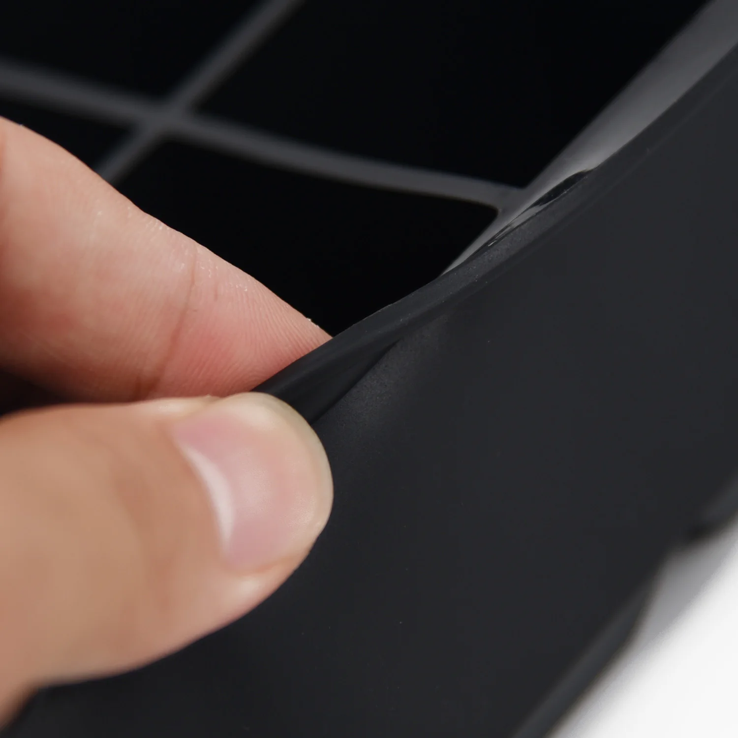 Гигантский Большой размер большой-силиконовый кубик льда квадратный лоток