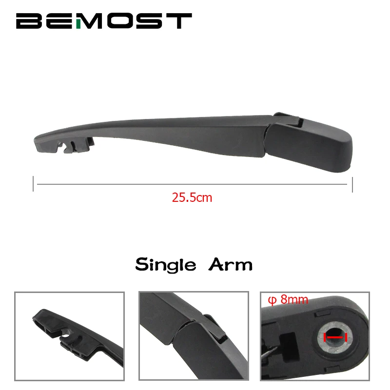 BEMOST Car Rear Windshield Wiper Arm Blade Brushes For Suzuki Splash 2008 Onwards Hatchback 255MM Back Windscreen Auto Styling | Автомобили