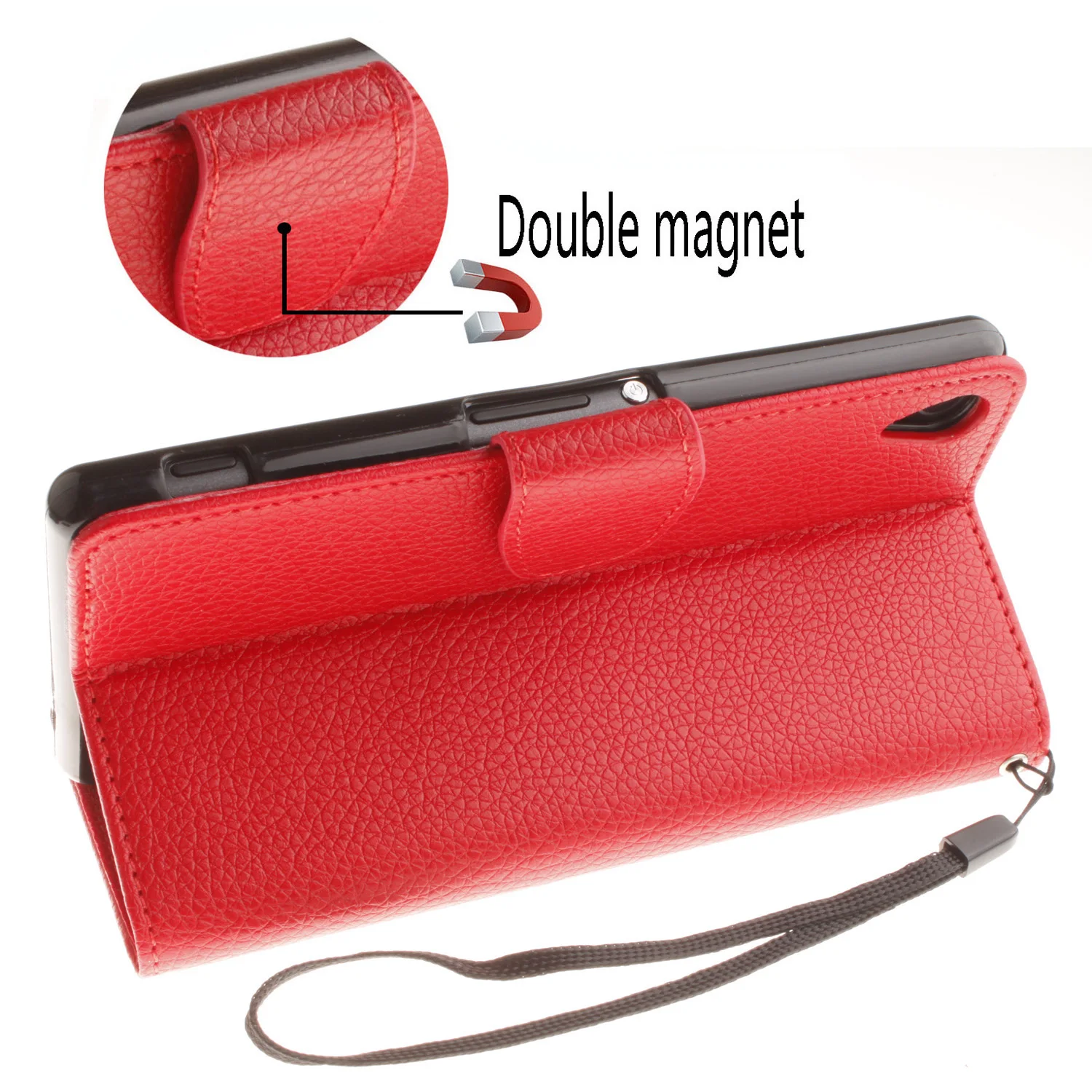 Чехол-книжка из искусственной кожи с откидной крышкой для телефона чехол