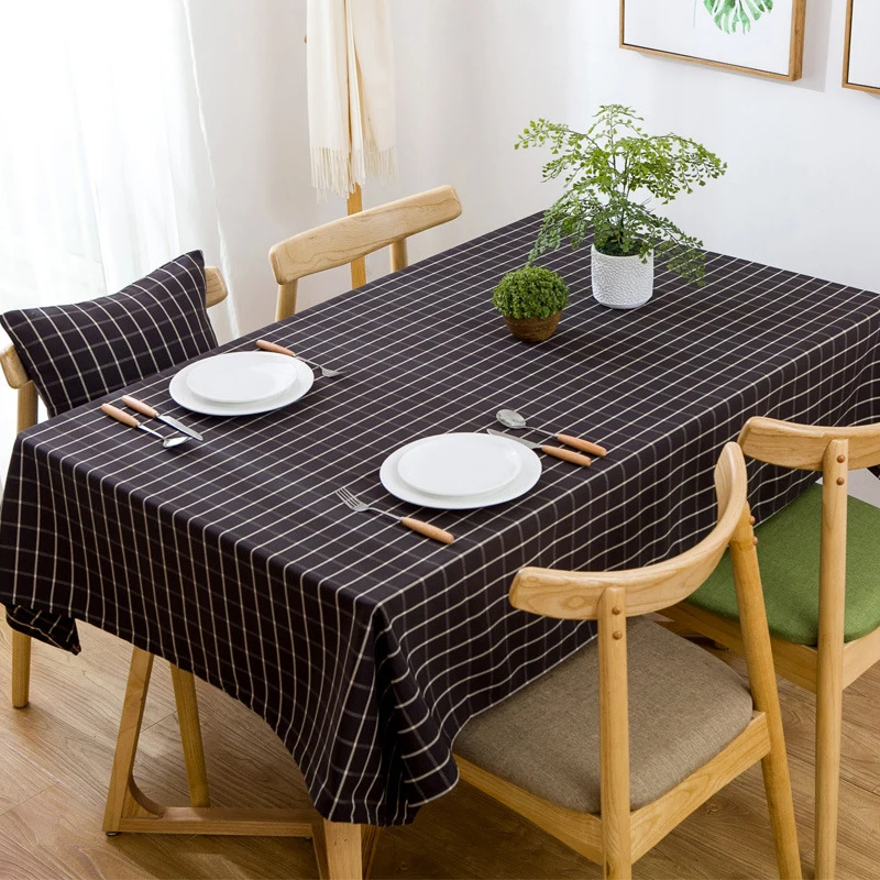 Водонепроницаемый плед скатерть Modern прямоугольник покрытие стола коврик легко чистить Скатерти декоративные Скатерти s