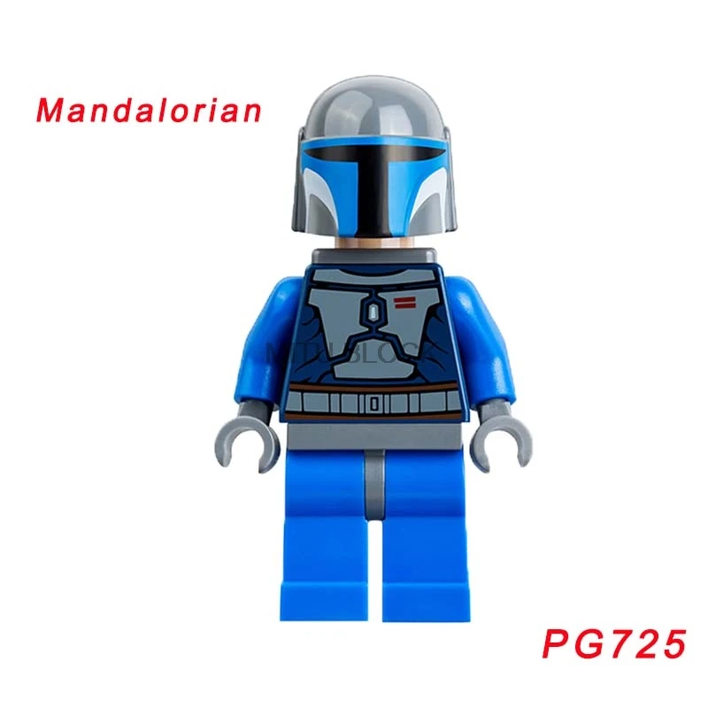 pg725 Фигурки из Звездных Войн Leia Luke Jabba queen Padme Amidala C3Po Starwars Yoda Han Solo строительные блоки кирпичная игрушка - Цвет: pg725