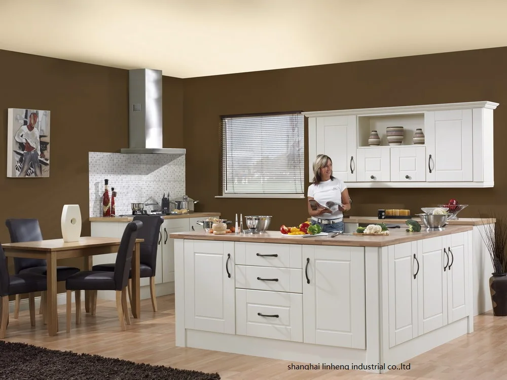 

PVC/vinyl kitchen cabinet(LH-PV068)