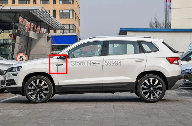 Для 2018 2019 2020 skoda karoq оригинальная наклейка на боковое крыло и дверь | Автомобили