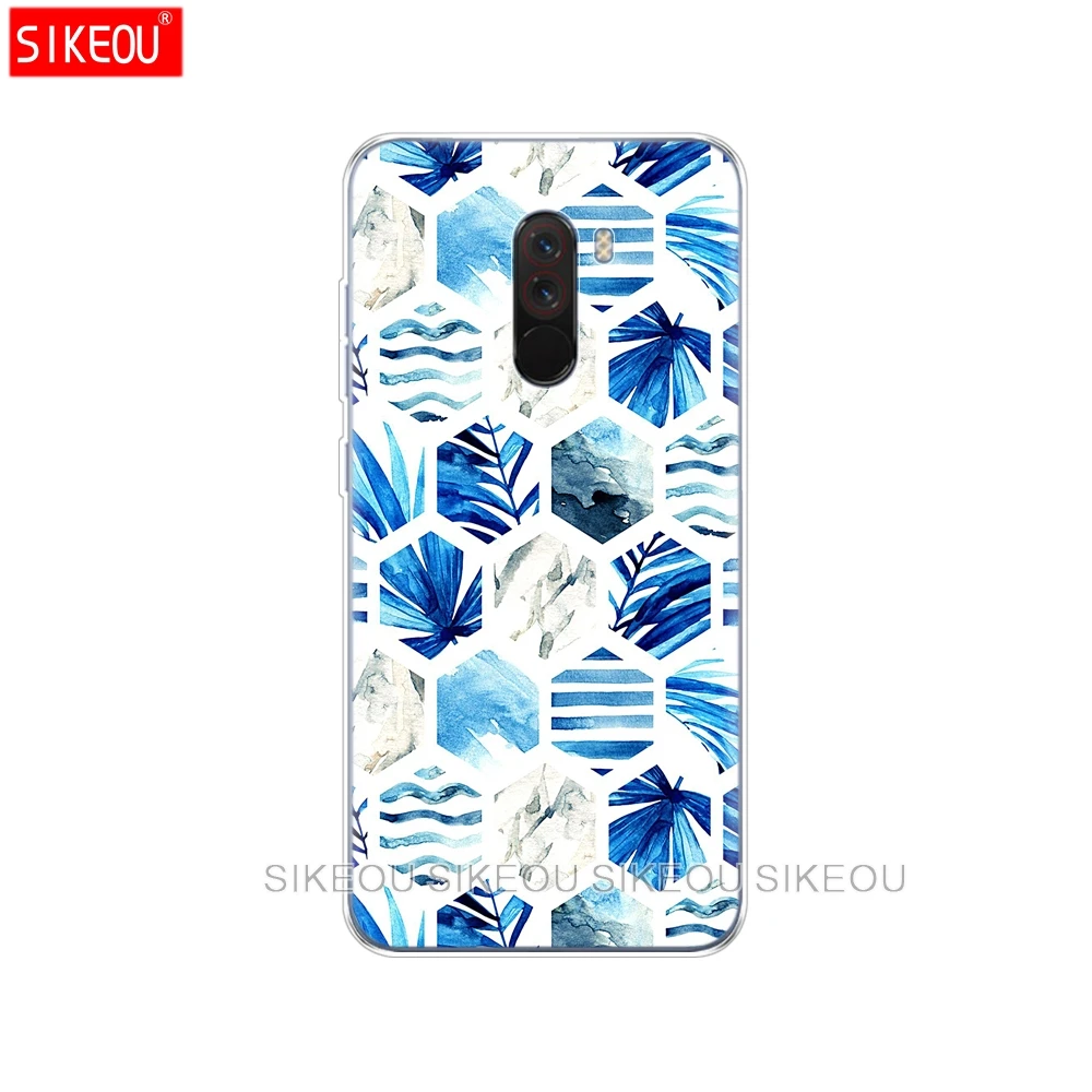 Мягкий силиконовый чехол для Xiaomi Pocophone F1 Xiomi Poco F1 чехол s Мягкий ТПУ чехол для телефона Xiaomi Pocophone F1 Global F 1 чехлы - Цвет: 33642