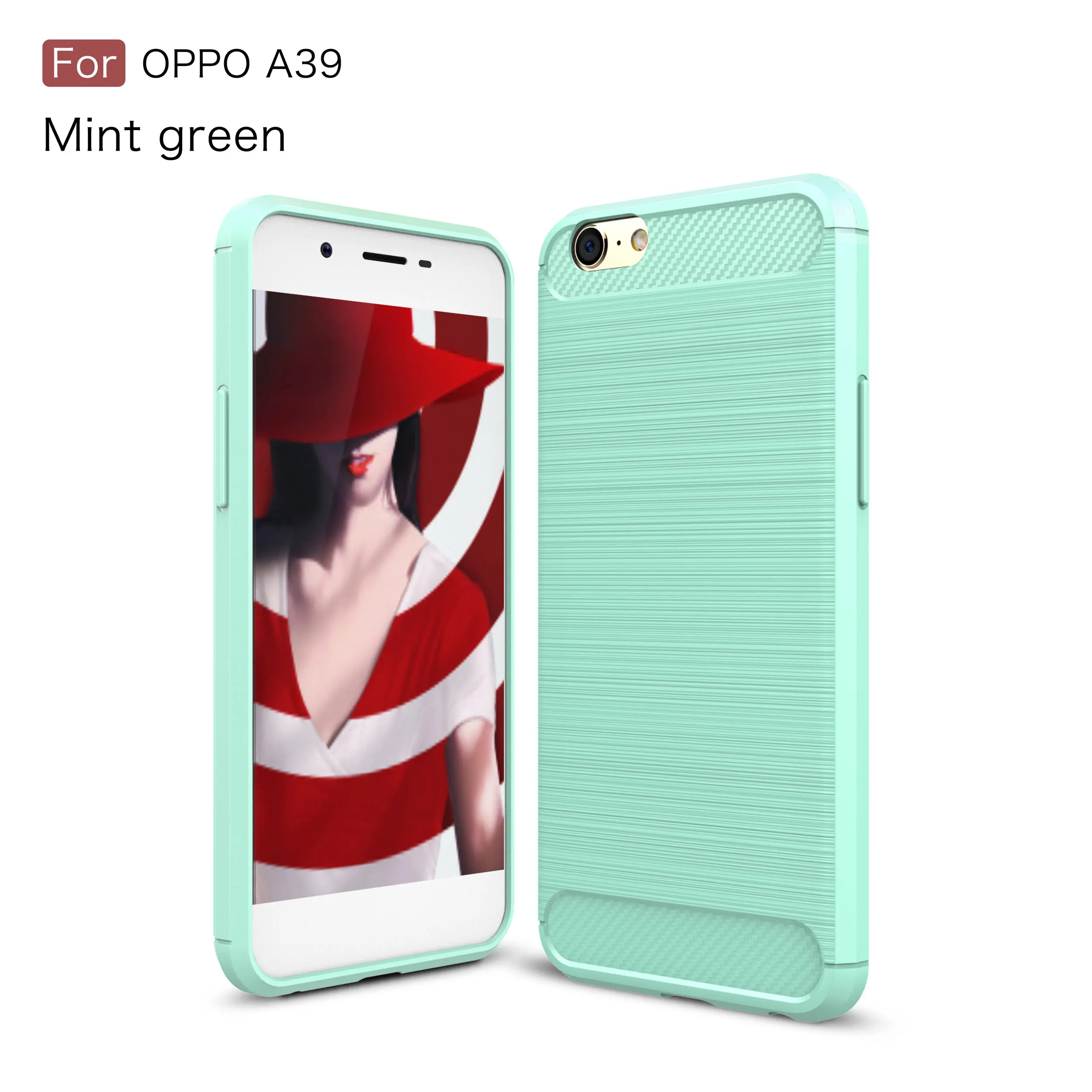 Чехол для Oppo A39 Dual SIM LTE CPH1605 Силиконовый ТПУ тонкий задний чехол A 39 CPH 1605 2017 5 2