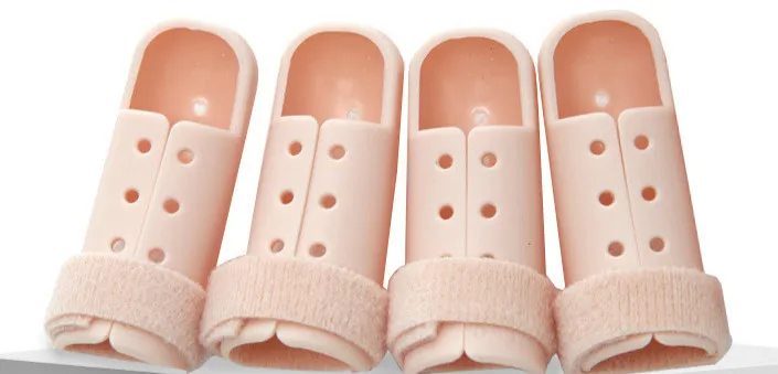 Hard Plastic Finger Splint Fracture Braces Tenosynovitis Ligament Damage Bone Care Fixing Sleeve | Красота и здоровье