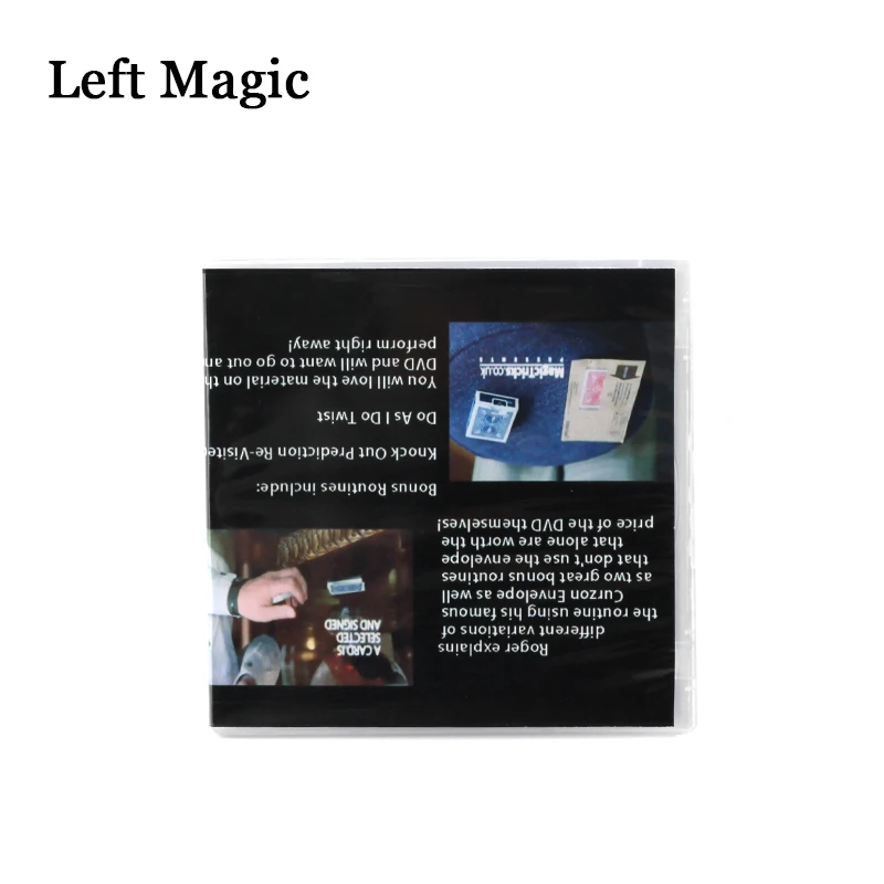 Волшебная карта с надписью волшебные фокусы просказанная в конверте (Gimmicks + DVD)
