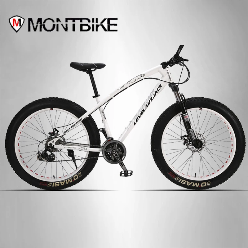 Lauxjack горный велосипед стальная рама 24 скоростей shimano дисковые тормоза 26 &quotx4.0