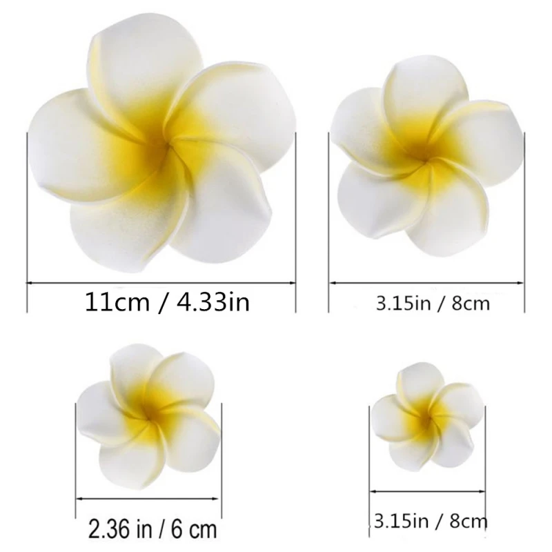 10 шт. цветы из яйца Искусственные повязка на голову с цветами Свадебные украшения