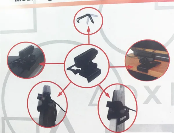 Черный Кронштейн-зажим для телевизора регулируемый держатель-подставка Sony