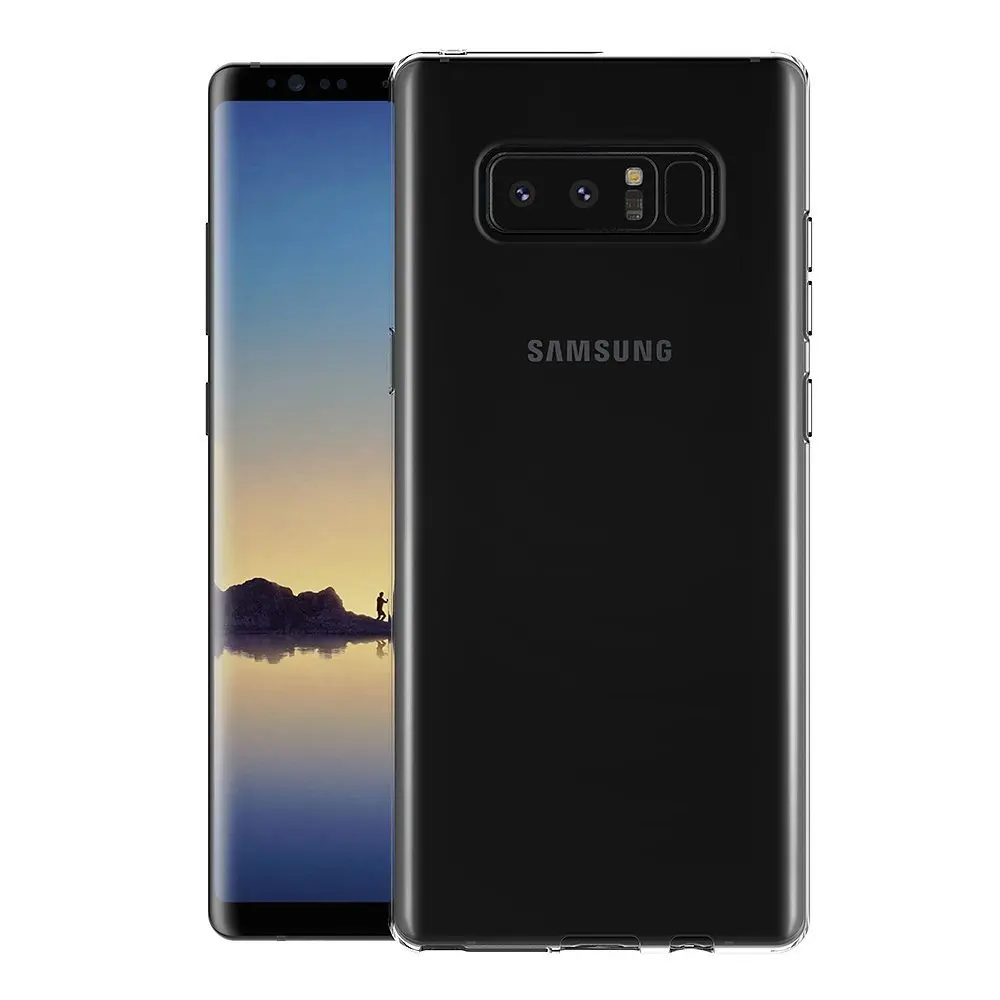 Чехол для samsung Galaxy Note 8 6 3 дюймов ультра тонкий мягкий Силиконовый ТПУ резиновый