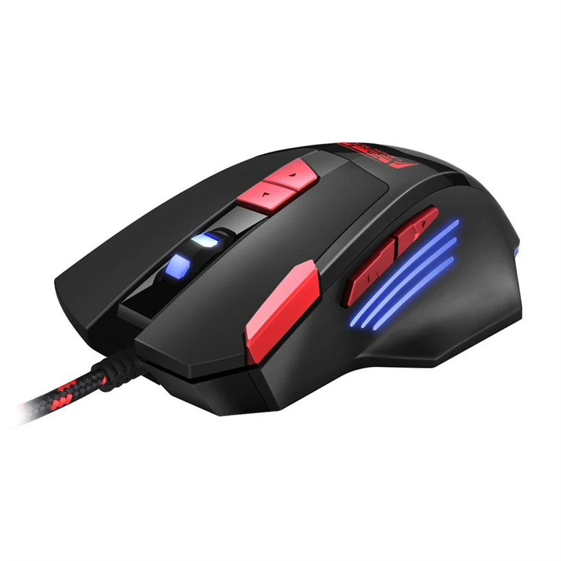 Проводная эргономичная мышь VOBERRY 1 5 м 3200 точек/дюйм игровая Blood Bat GM18 4 Slap Mouse |