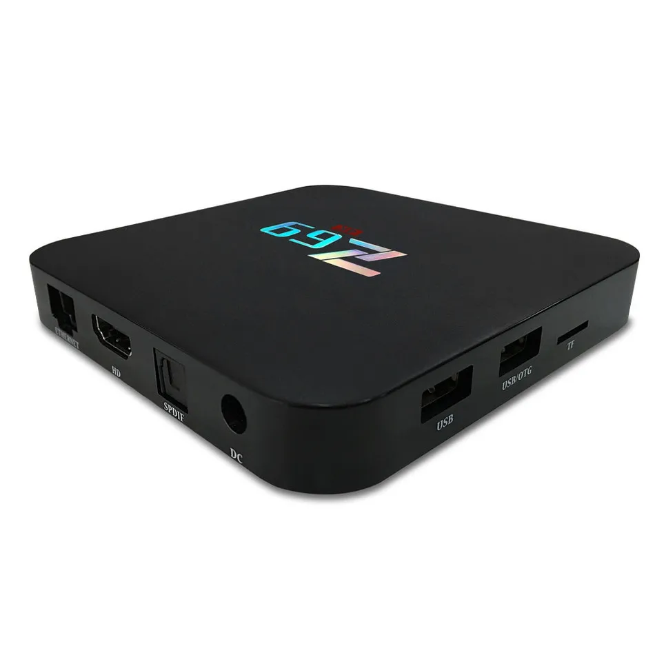 Оригинальный Z69 Android 6 0 ТВ Box Amlogic S905X 4 ядра Процессор 1 ГБ DDR3 + 16 Гб Встроенная память